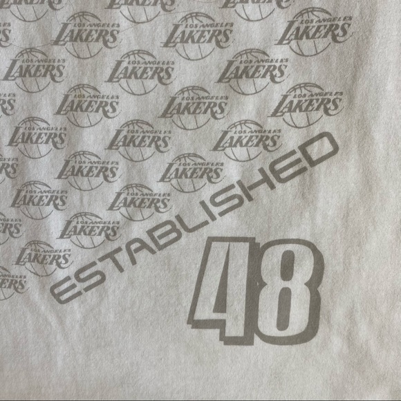 Unk Los Angeles Lakers T-shirt Tee NBA - Picture 6 of 11